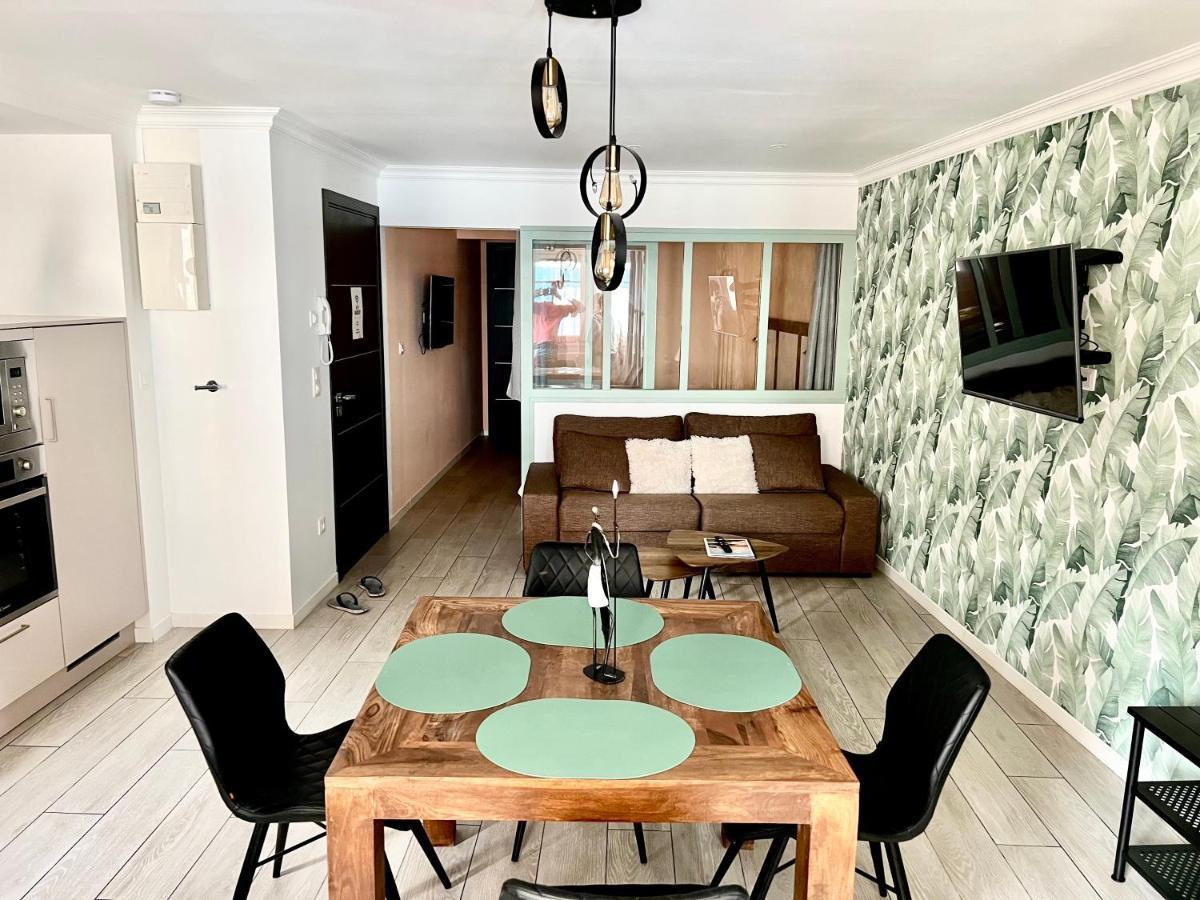 Plage A 50M Appartement Reves Tranquilles Villa Les Bains De Mers Exteriör bild